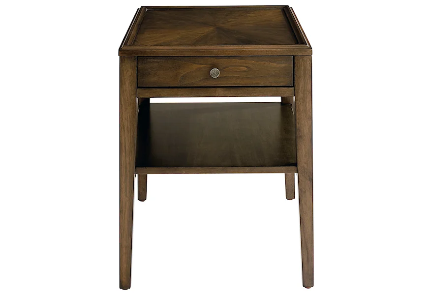 Palisades End Table by Bassett at Esprit Decor Home Furnishings